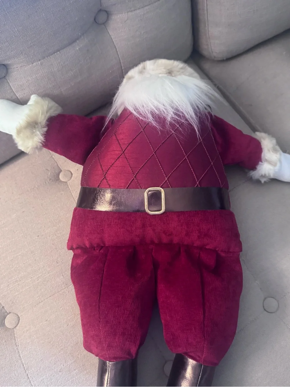 Woof & Poof musical Santa doll - Deck the Halls
